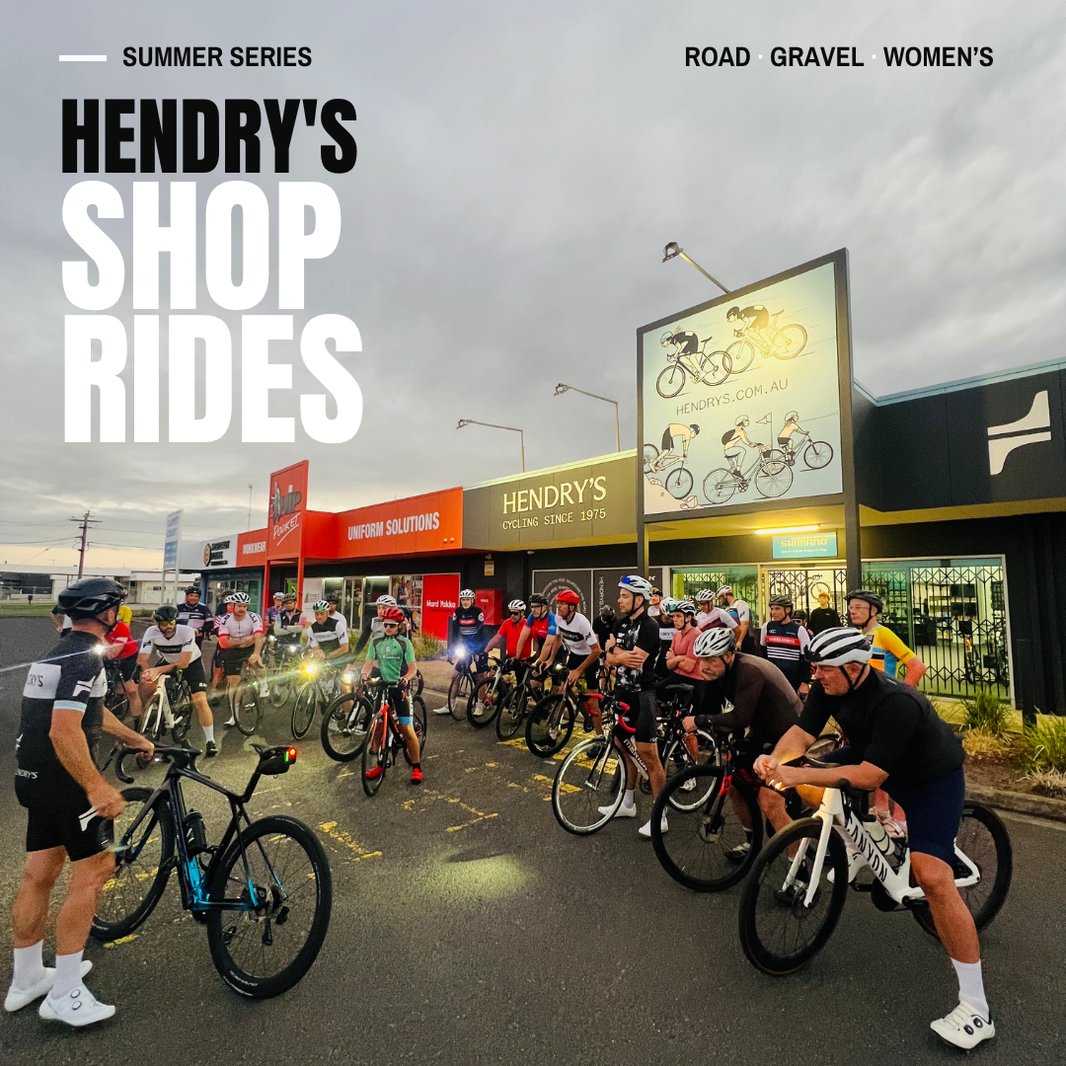 Hendry's Weekly Summer Shop Ride Series | Nov - April