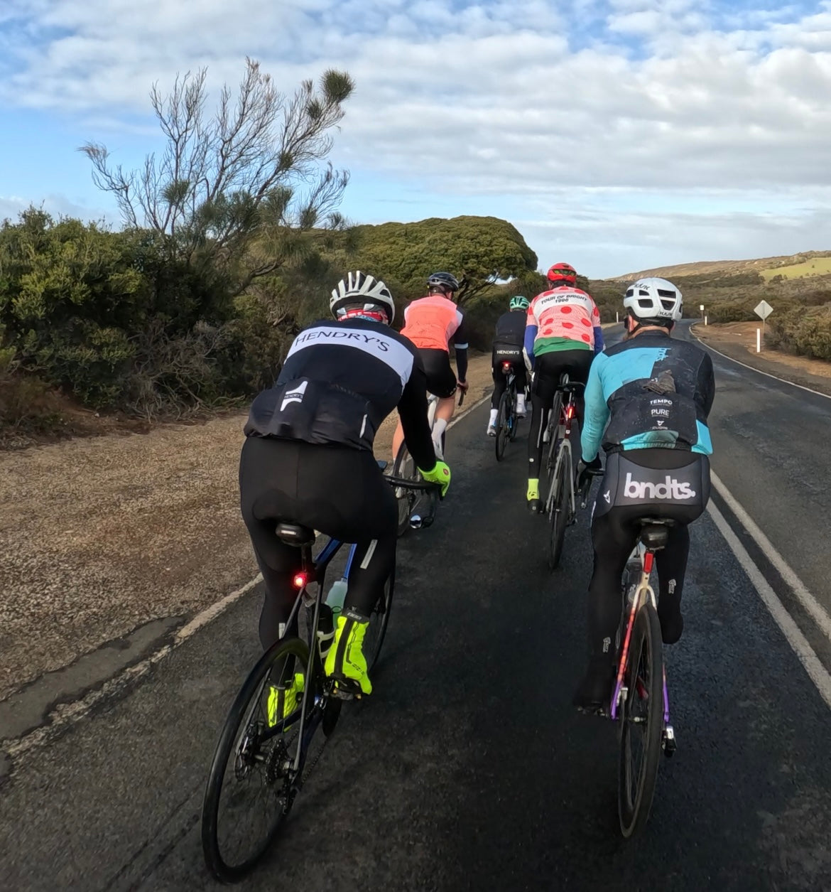 Hendry's Geelong Shop Ride 18 October