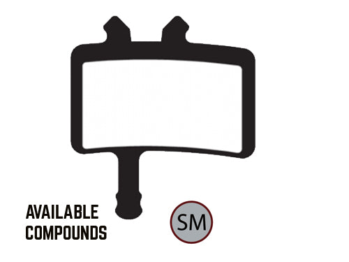 ASHIMA Disc Brake Pads - Semi Metallic Avid - Juicy BB7 Mechanica / Promax DSK-950