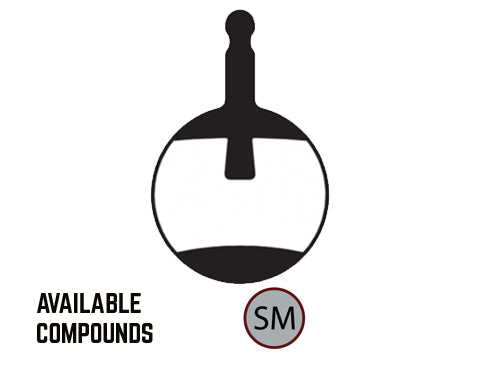 ASHIMA Disc Brake Pads - Semi Metallic Avid - BB5 mechanica / Promax DC-* / DSK-* / Render