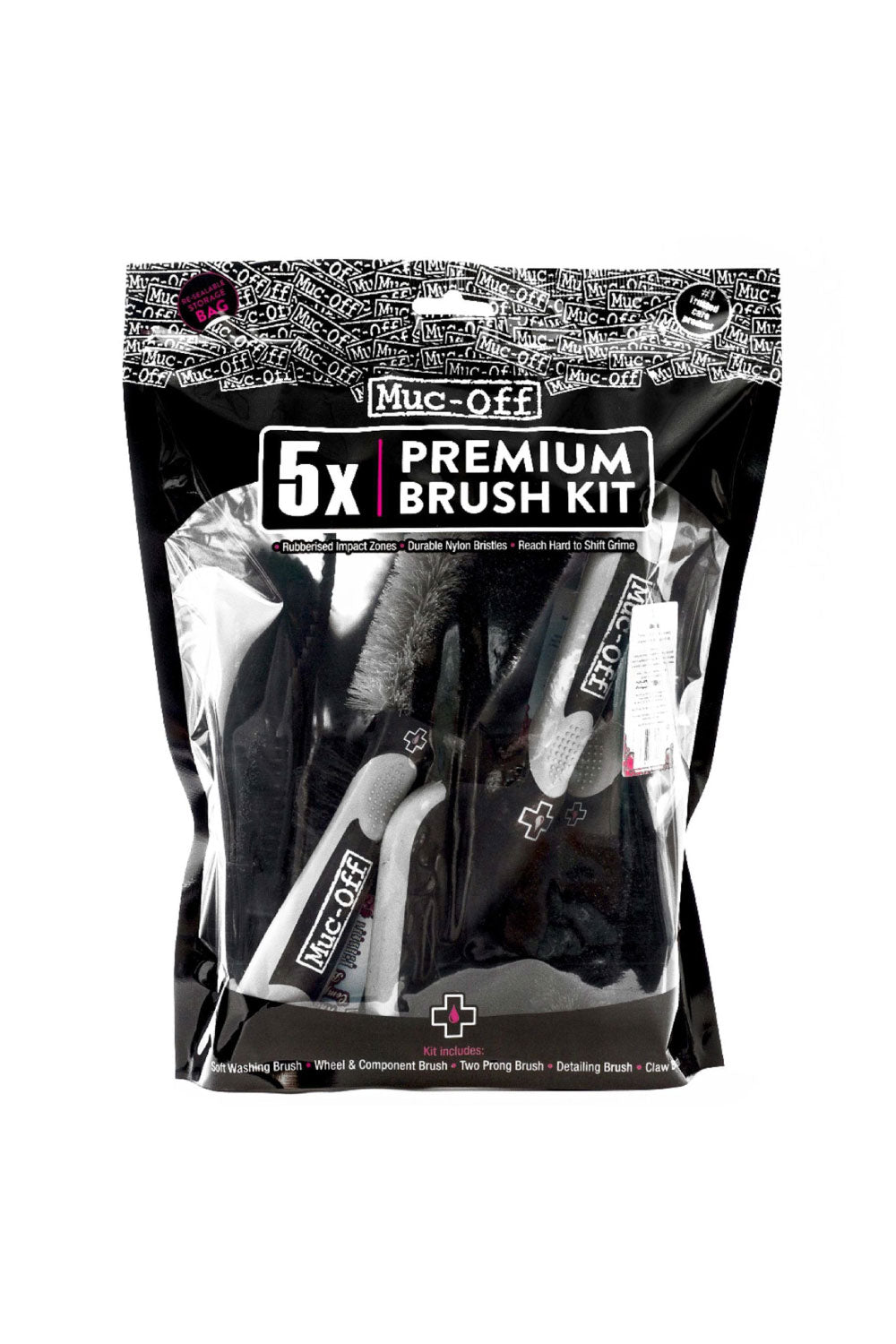 MUC-OFF Cleaning Brush Detailed PAK-5