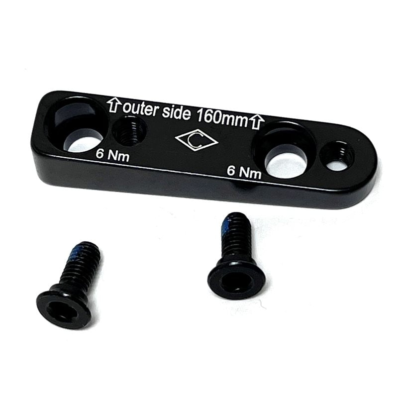 Disc Brake Flat Mount Adaptor + Bolts