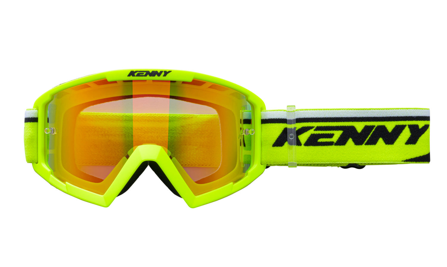 KENNY RACING Goggles Kid - Track Plus - Neon Yellow