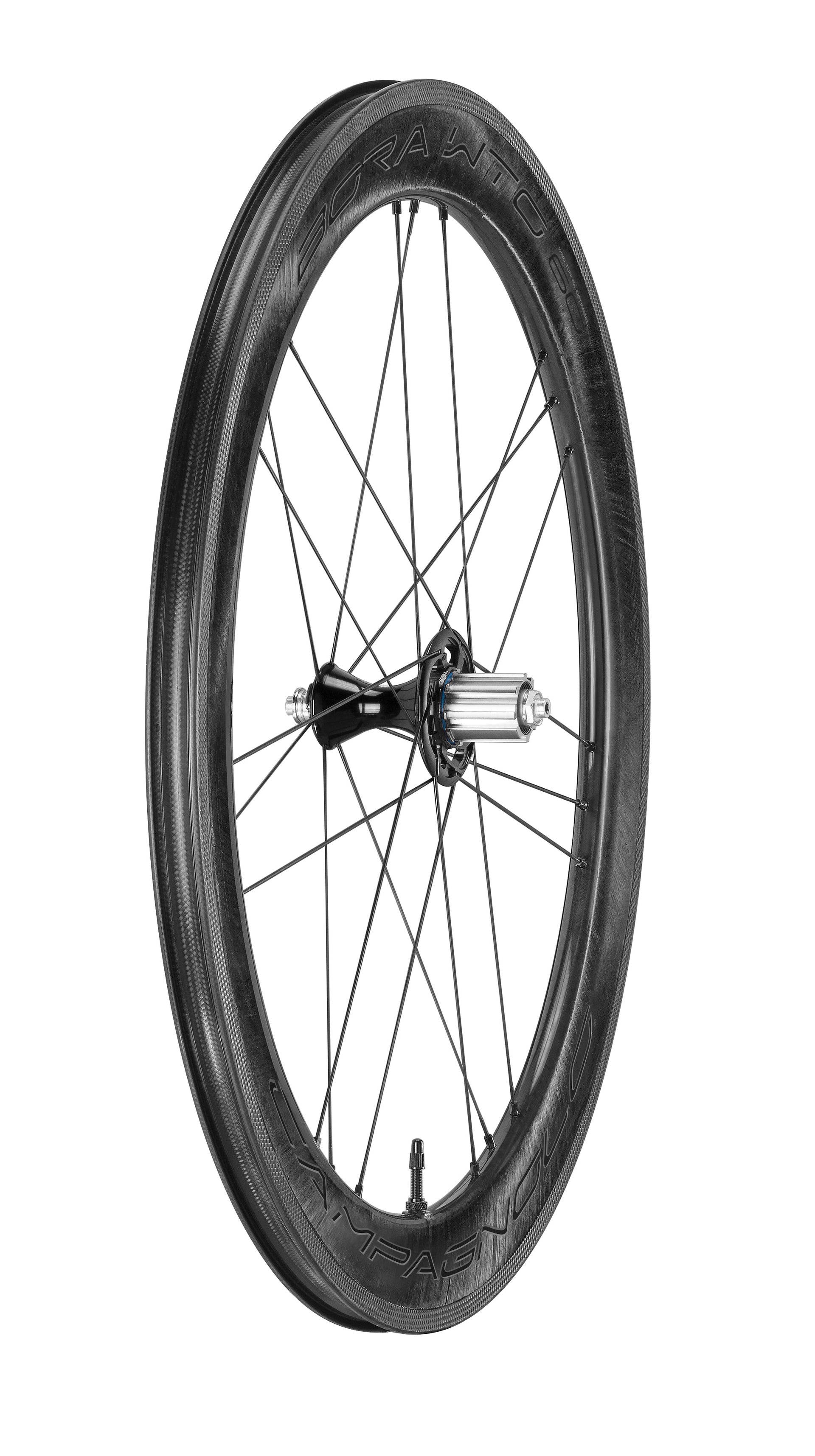 BORA WTO 60 2WF Dark Rear Wheel - Camp + Brake Pads