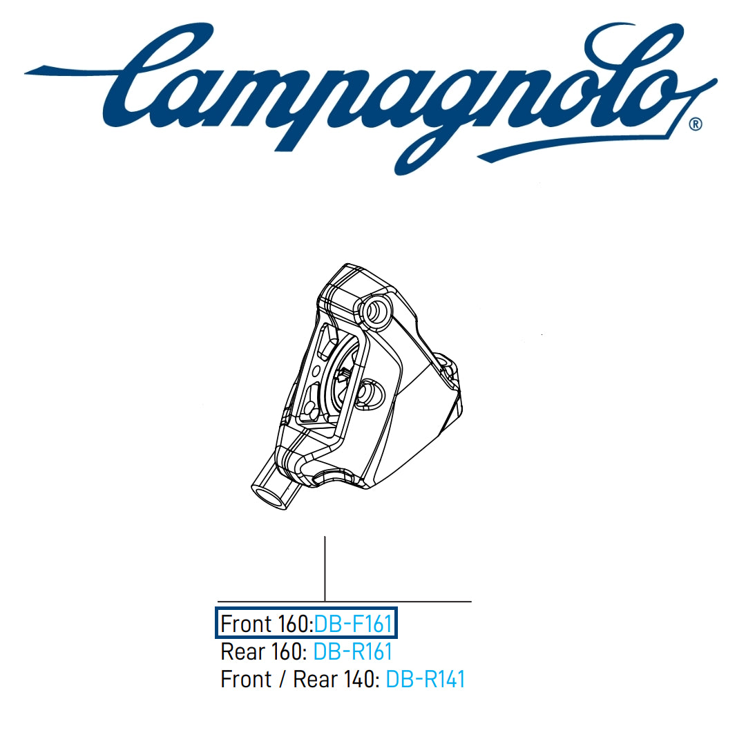 Disc Brake Caliper 160mm Front