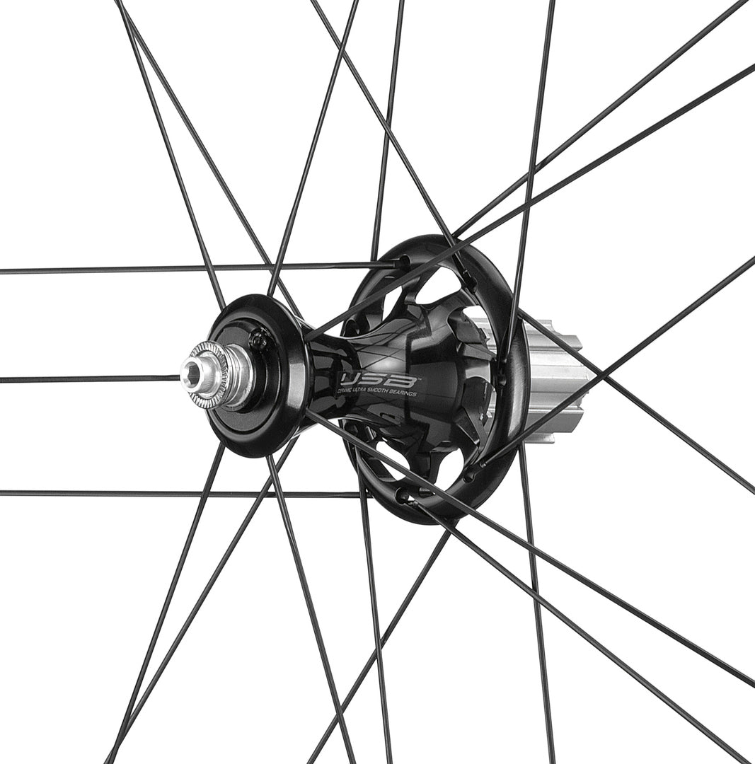 BORA WTO 33 2WF Dark Rear Wheel + Brake Pads