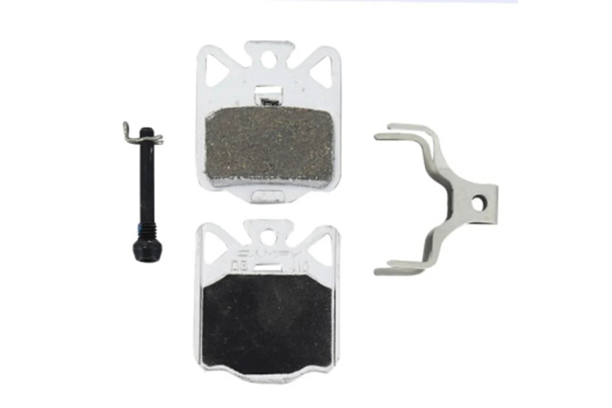 Disc Brake Pads Alloy Back Plate + Pin Kit + Spring (2pcs)