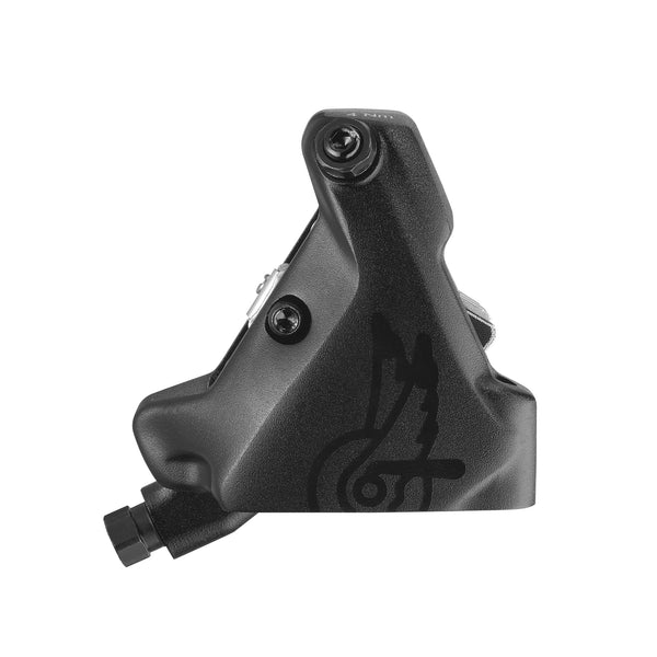 Record 13 Disc Brake Caliper Matte 140mm Rear + Hose + Oil
