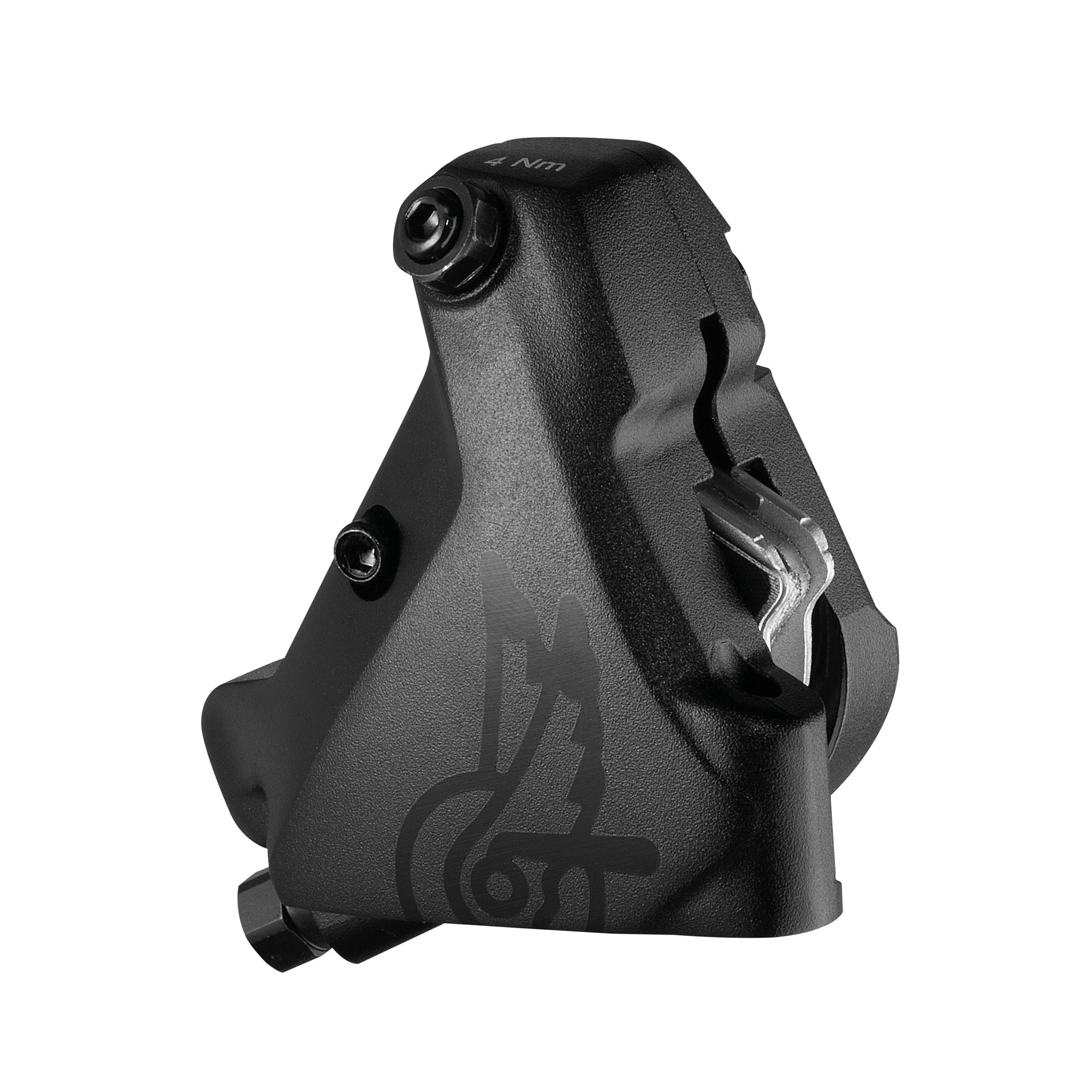 Record 13 Disc Brake Caliper Matte 140mm Front + Hose + Oil + Adaptor