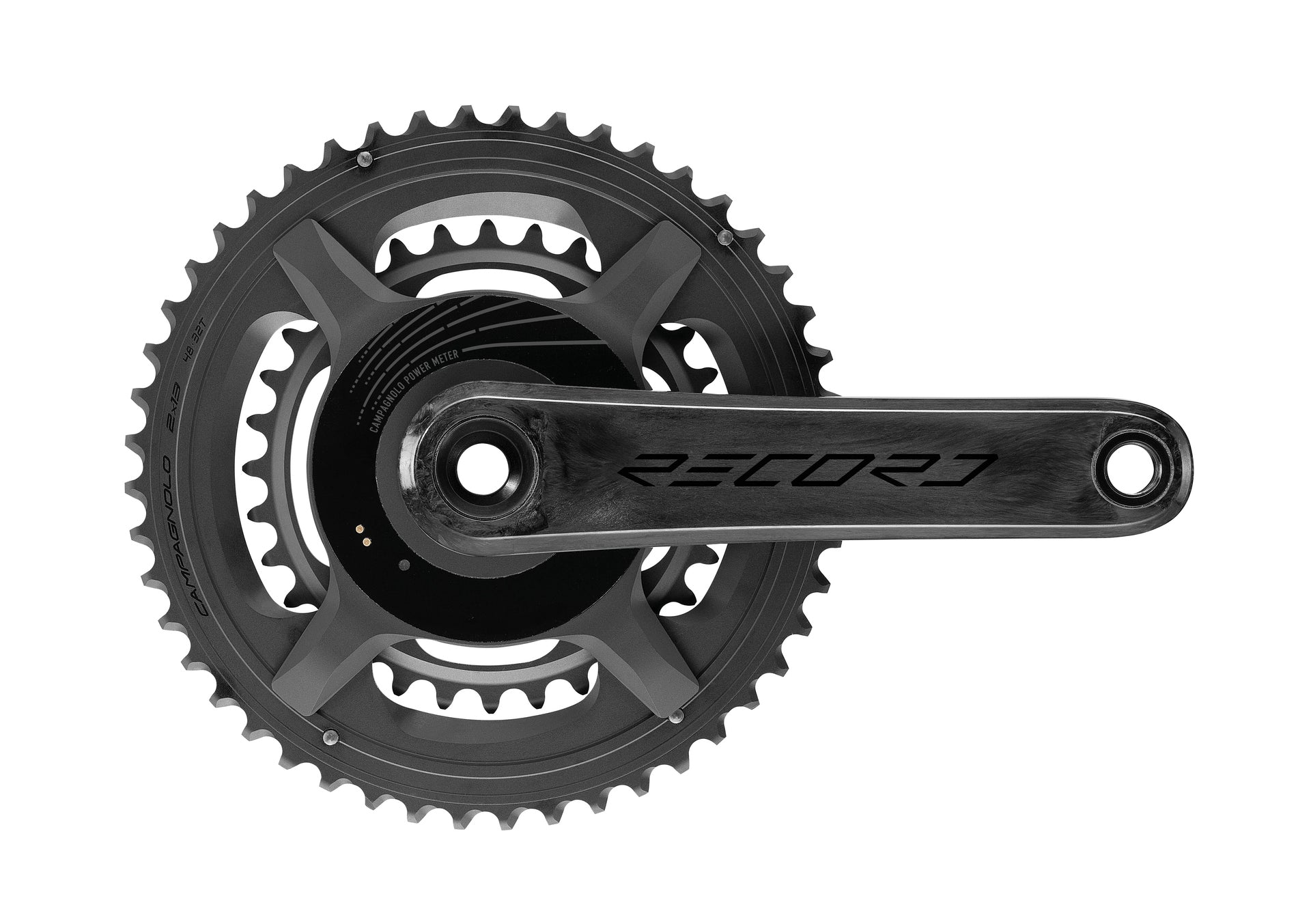 Record 2x13 QCK-Tech Power Meter Crankarm Set