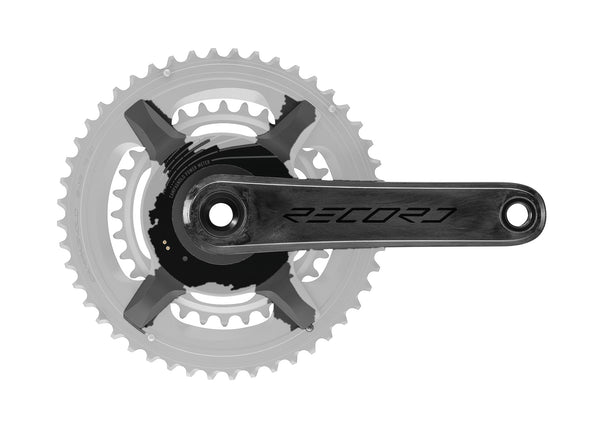 Record 2x13 QCK-Tech Power Meter Crankarm Set