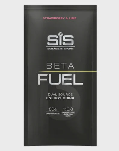 SIS BETA FUEL 80 SACHETS 82G STRAWBERRY AND LIME