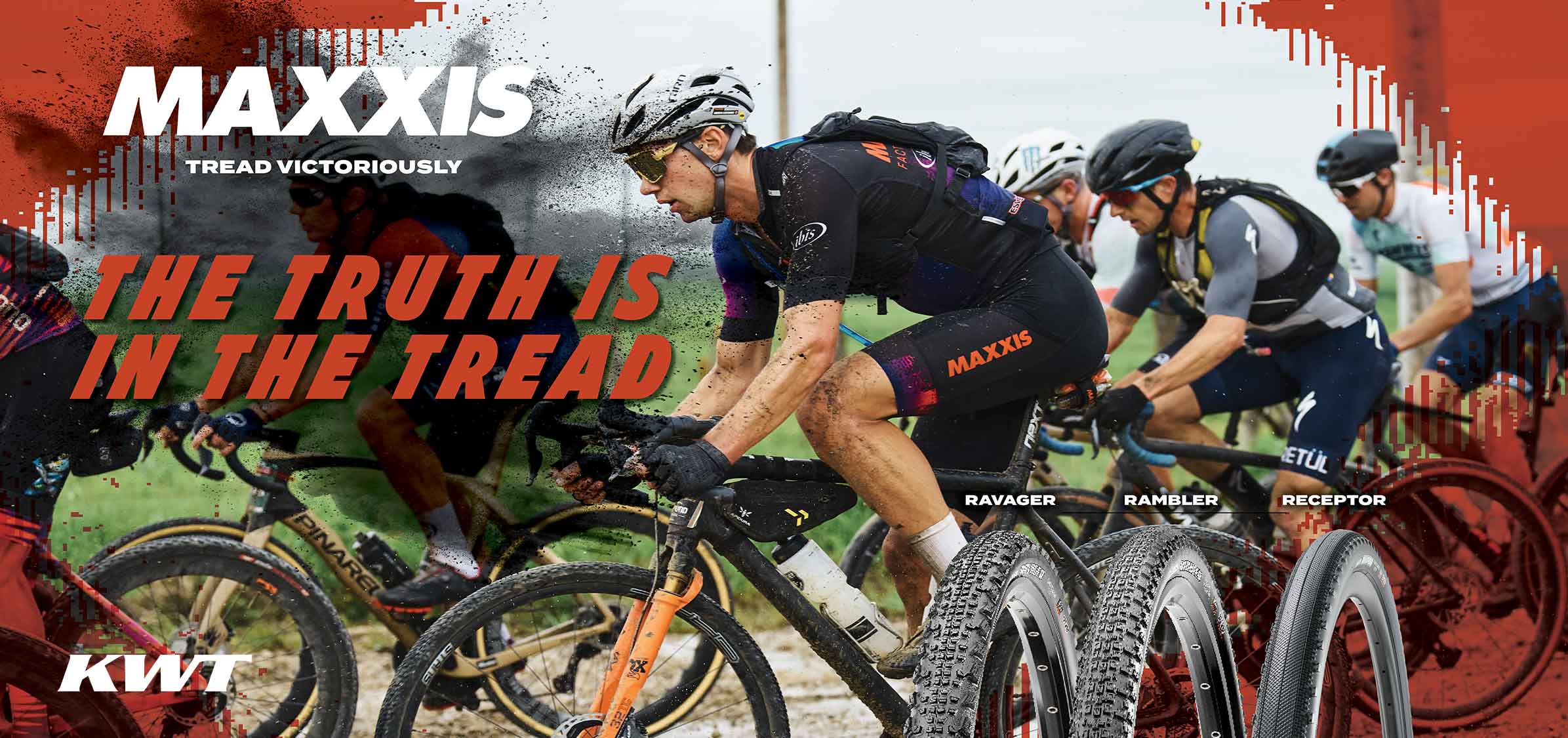 MAXXIS Corflute Sign - 92cm x 43cm - The Truth Is In The Tread