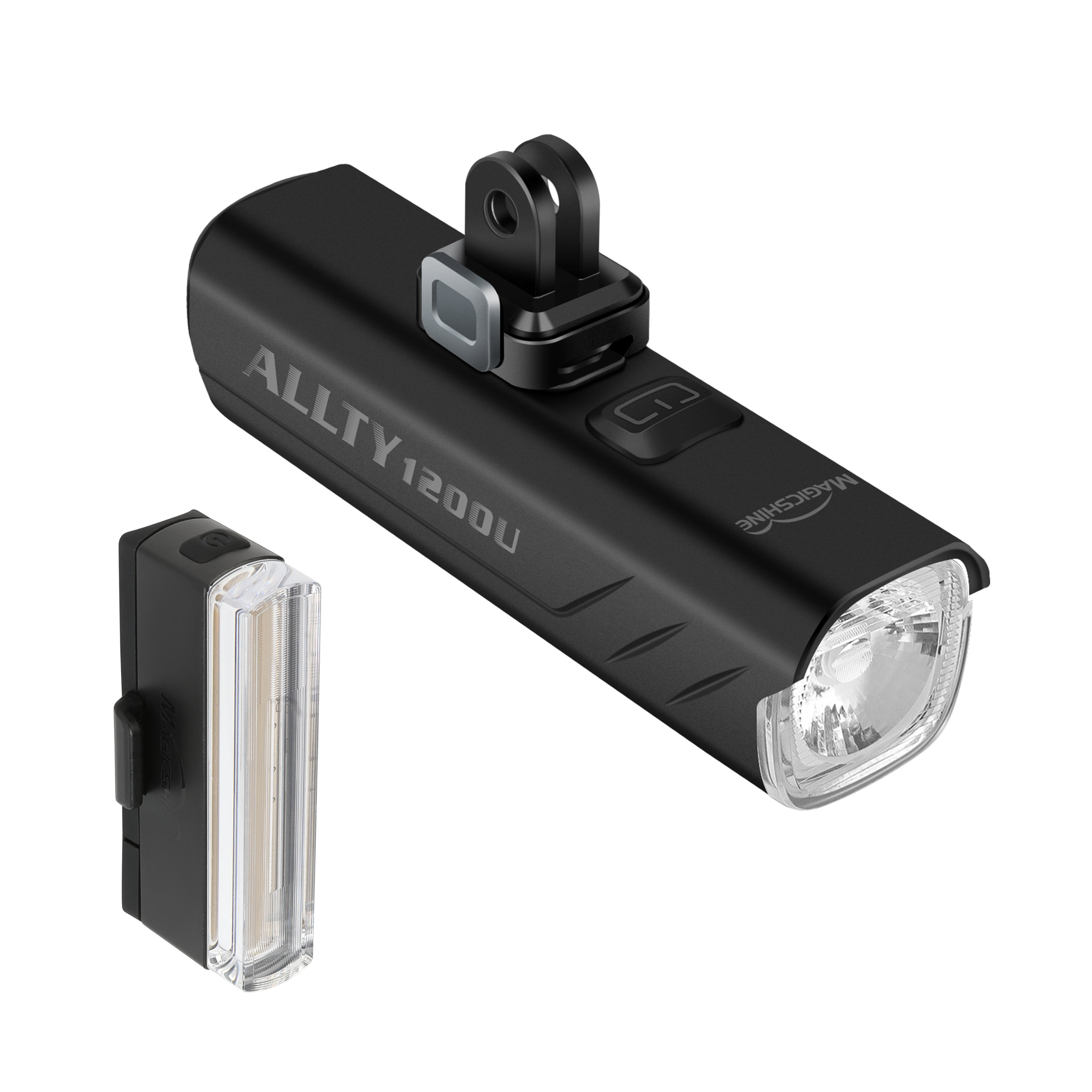 MAGICSHINE Light Set - ALLTY 1200UN & SeeMee 50 V2 Combo - Underneath Mounted Front light - USB-C