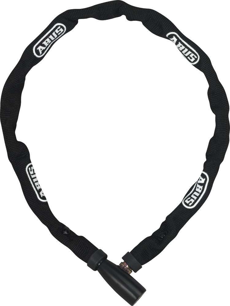 ABUS CHAIN 1500 WEB - 110CM X 4MM BLACK - NO BRACKET