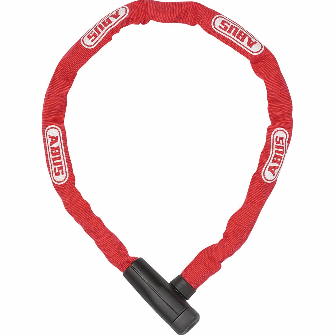 ABUS STEEL-O-CHAIN KEY 5805K 75CM X 5MM RED - NO BRKT