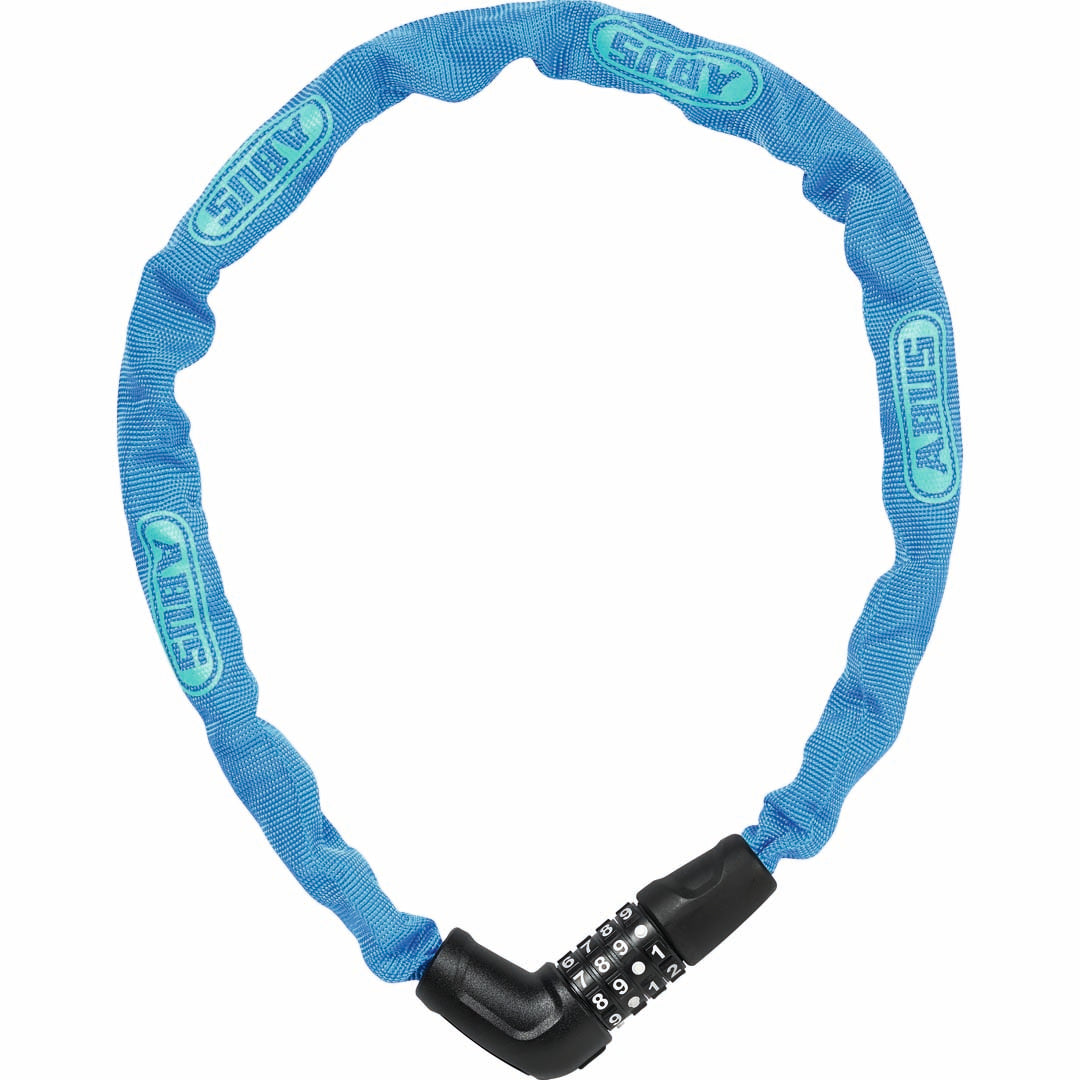 ABUS STEEL-O-CHAIN COMBO 5805 75CM X 5MM BLUE - NO BRKT