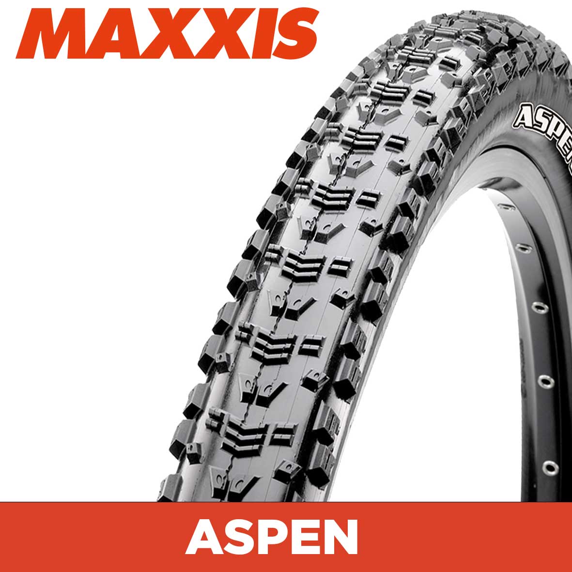 MAXXIS Aspen - 29 X 2.10 - Folding 60 TPI - Single Compound - Black