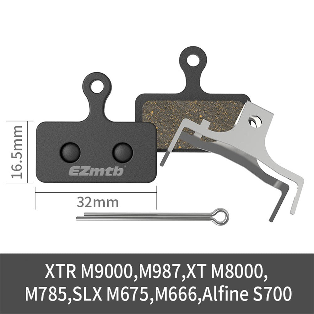 EZMTB Semi Metallic Brake Pads SHIMANO M8100