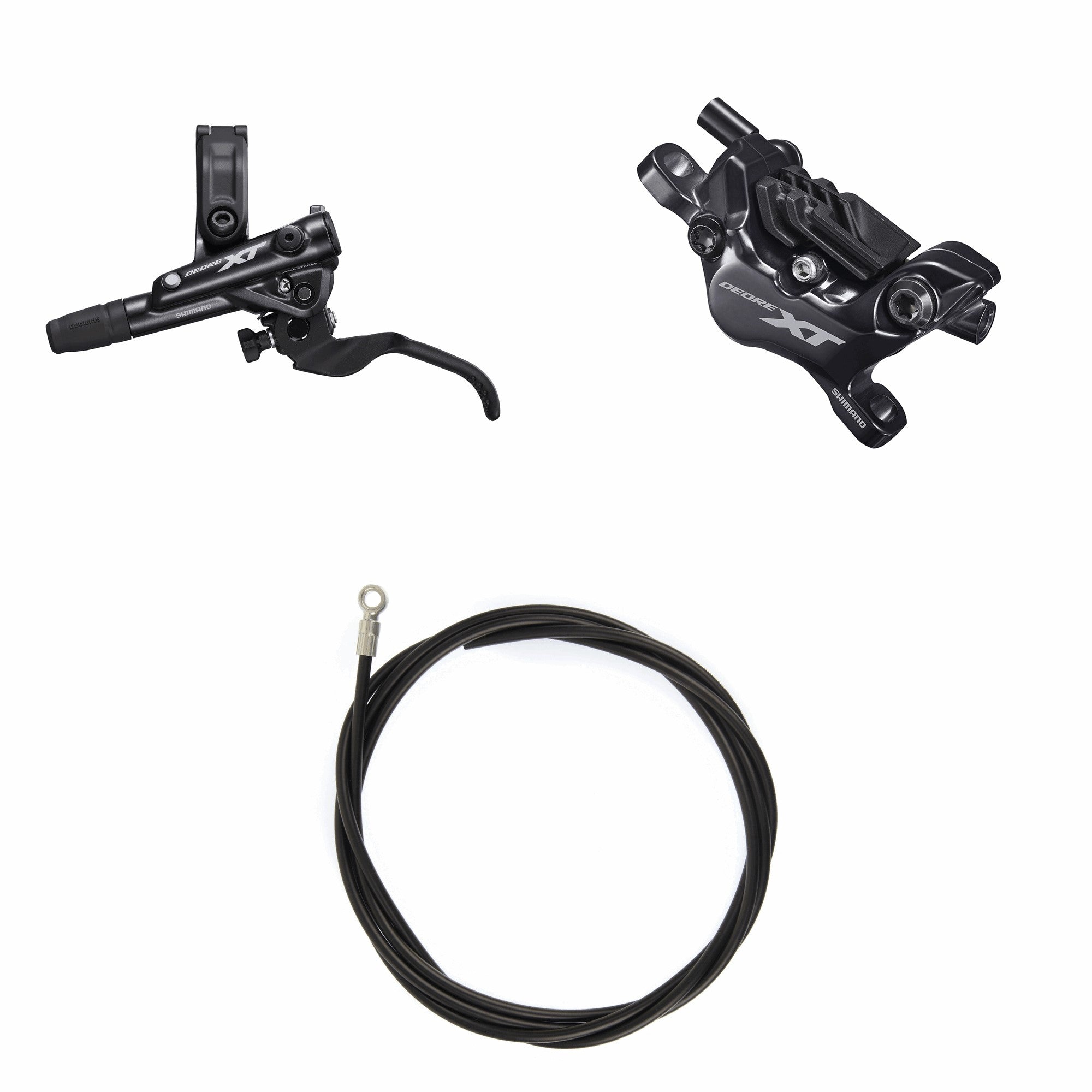 SHIMANO BR-M8120 REAR DISC BRAKE XT TRAIL BL-M8100 LEFT LEVER