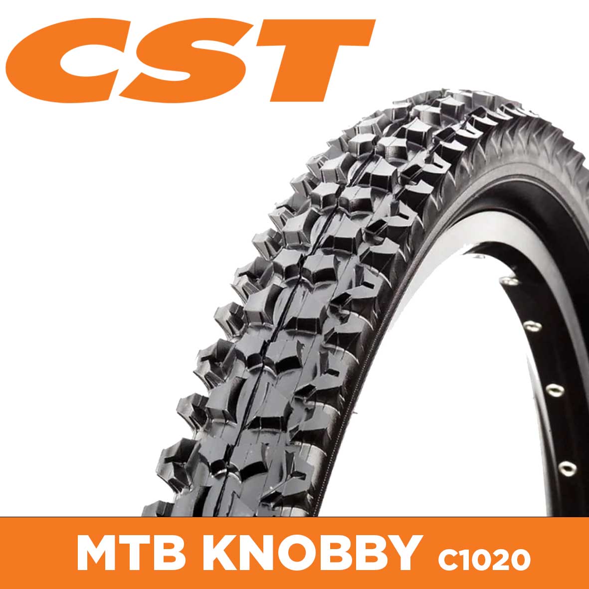 CST Tyre C1020 - 24 x 2.10 Wirebead 27 TPI
