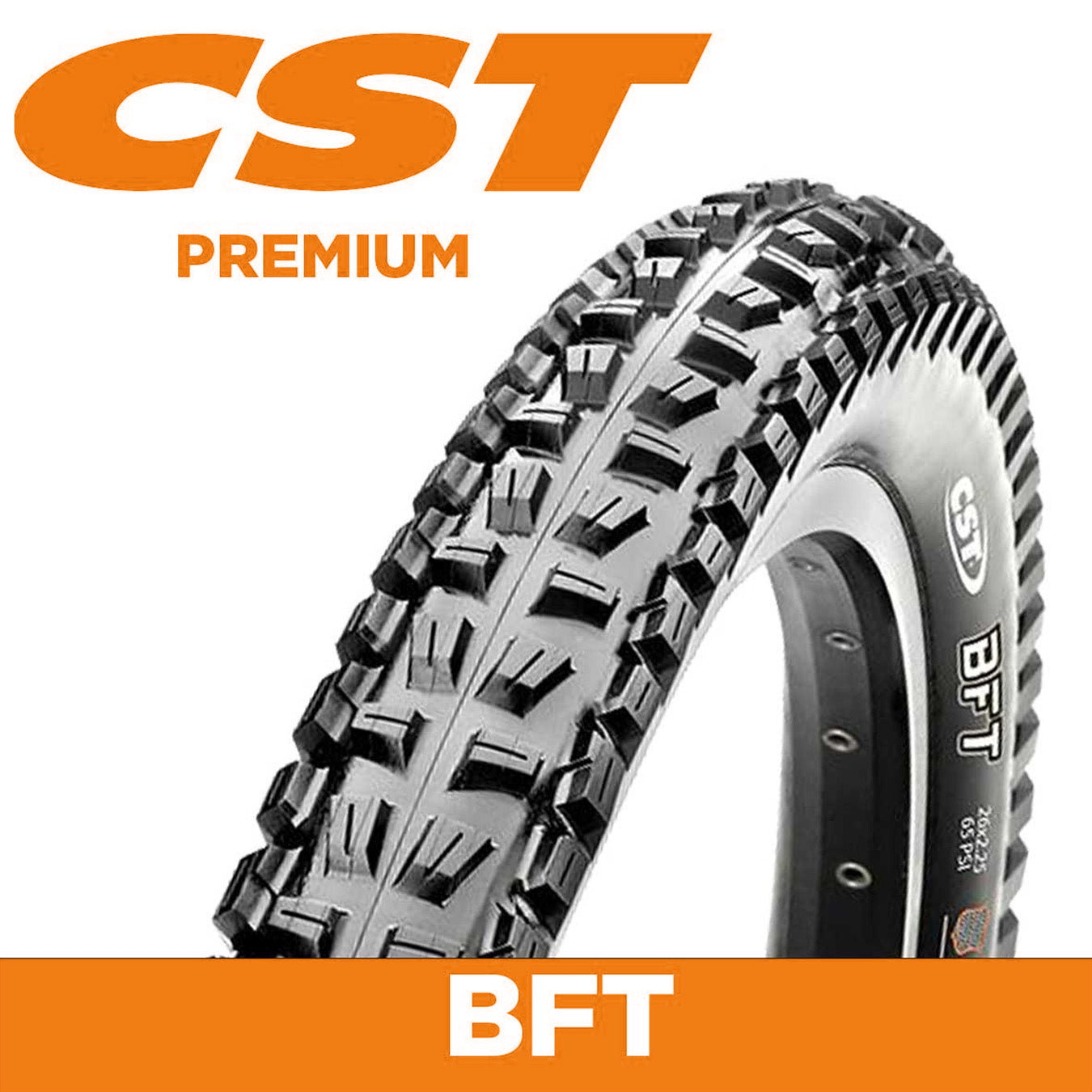 *CST Tyre BFT C1752 - 29 x 2.25 - Wirebead 33 TPI - Black