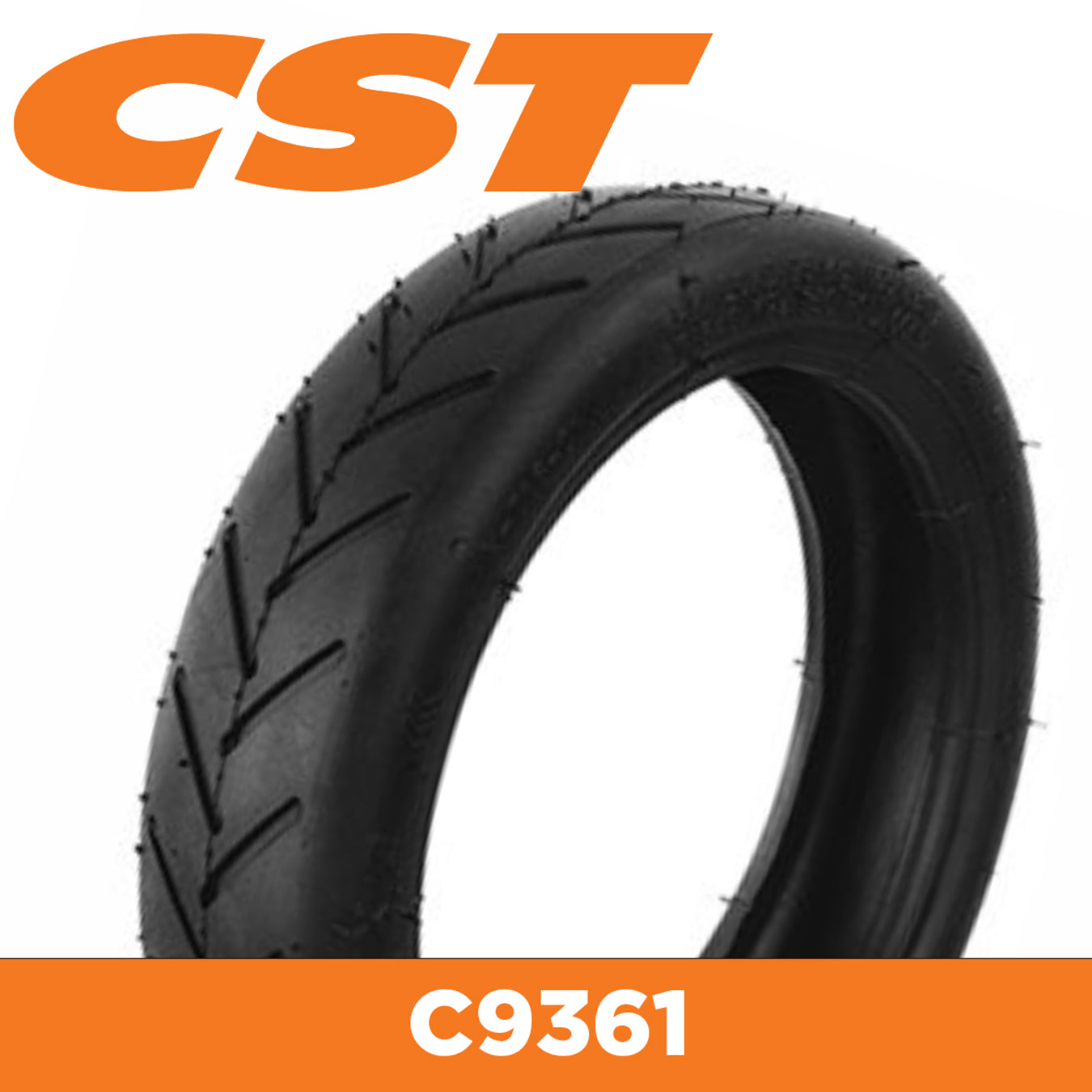 CST Tyre E-Scooter C9361 - 8.5 x 2.0 - Rim Size 6.10x1.38 - Sectional Width 50mm - Tube Type - Load 75kg