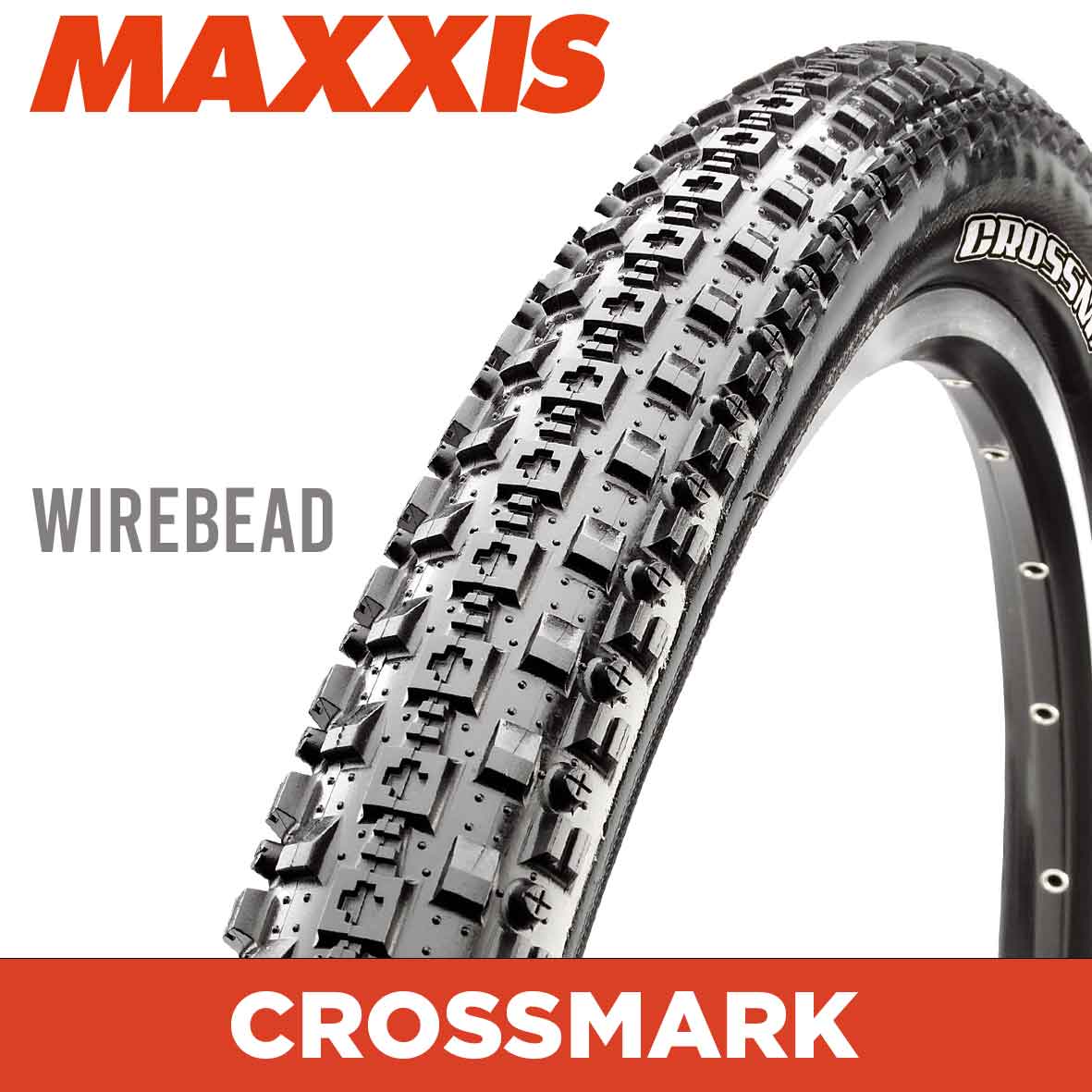 MAXXIS Crossmark - 29 X 2.10 - Wire - 60 TPI - Single Compound - Black