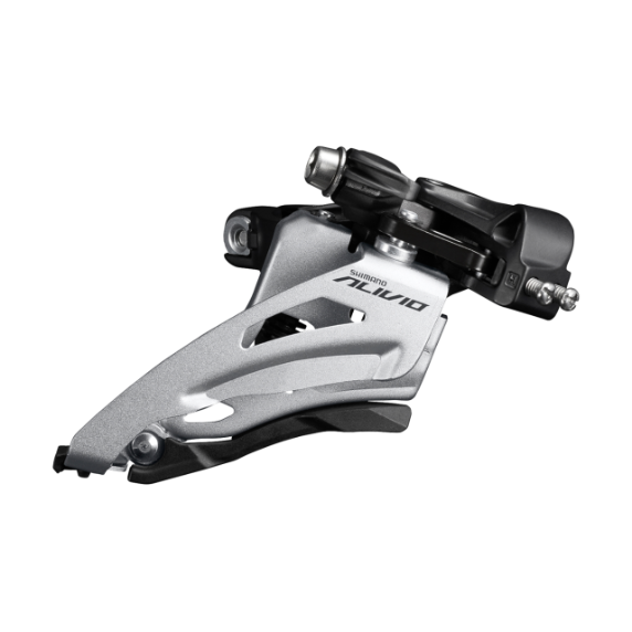 SHIMANO FD-M3120-M FRONT DERAILLEUR ALIVIO 2x9 MID CLAMP for 36T CS ANGLE:64-69 CL:48.8mm