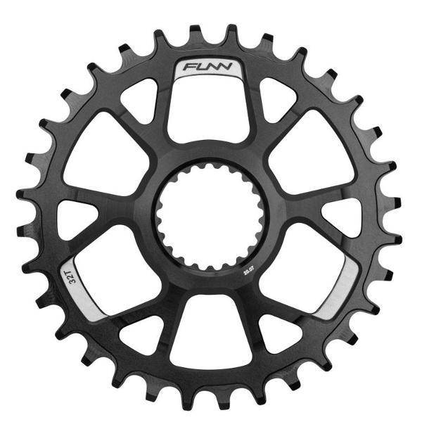 FUNN Chain Ring - Solo DS Narrow Wide - 32T - Shimano Direct Mount - Black