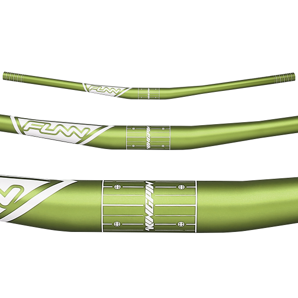 FUNN Handlebar - Kingpin - 31.8 - 785mm Wide - 15mm Rise - Green
