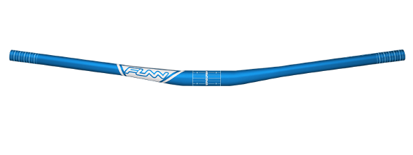 FUNN Handlebar - Kingpin - 35 - 785mm Wide - 15mm Rise - Blue
