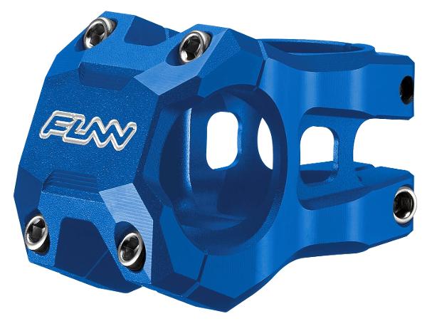 FUNN Stem - Funnduro - 35 - 45mm - 0¬∞ Rise - Steer 1-1/8 Inch - Blue