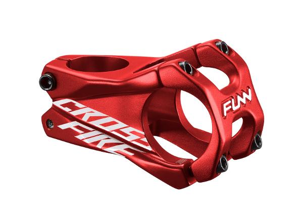 FUNN Stem - Crossfire - 35mm - 50mm - 0¬∞ Rise - Steer 1-1/8 Inch - Red