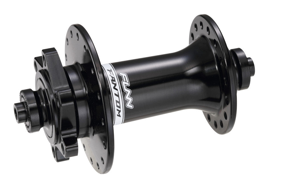 FUNN Hub - Fantom Front 15 x 110mm Boost Axle - Disc Brake 6-Bolt - Black