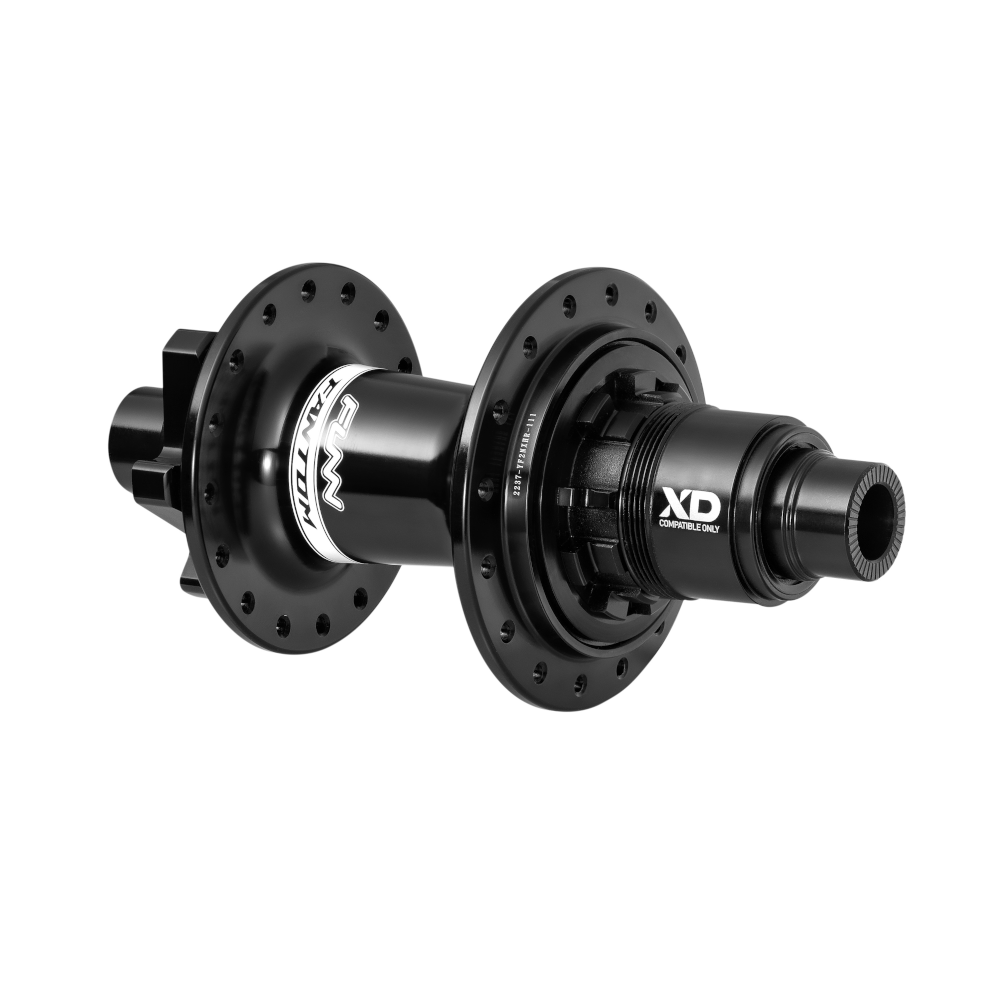 FUNN Hub - Fantom Rear 12 x 142mm SRAM XD - Disc Brake 6 Bolt - Black