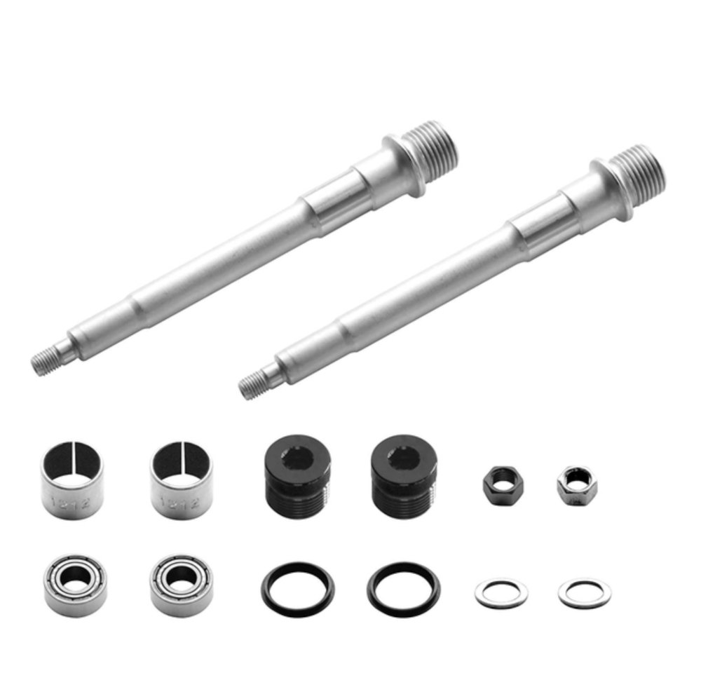 FUNN Axle Kit - Black Magic - 2 Axles With Refreshment Parts