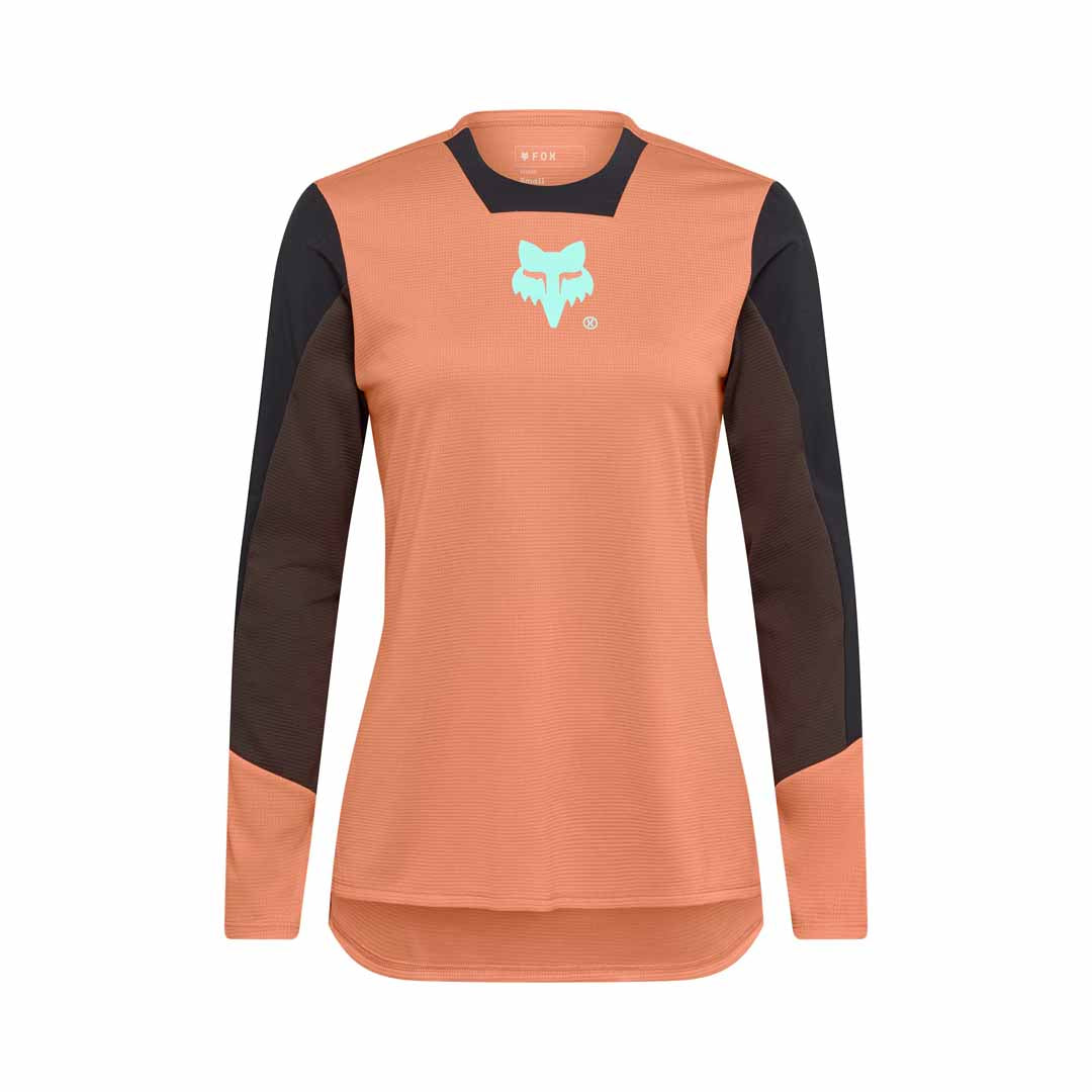FOX WOMENS DEFEND LS JERSEY ELEVATED