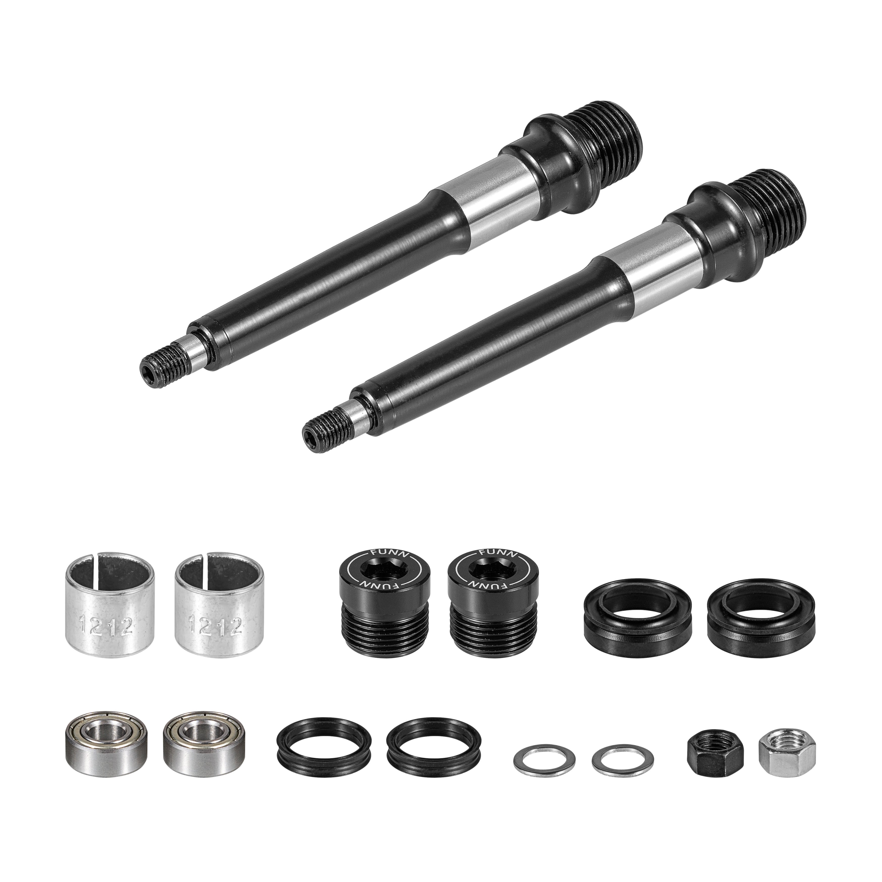 FUNN Taipan S Small Junior Axle Kit -  2 axles with refreshment parts