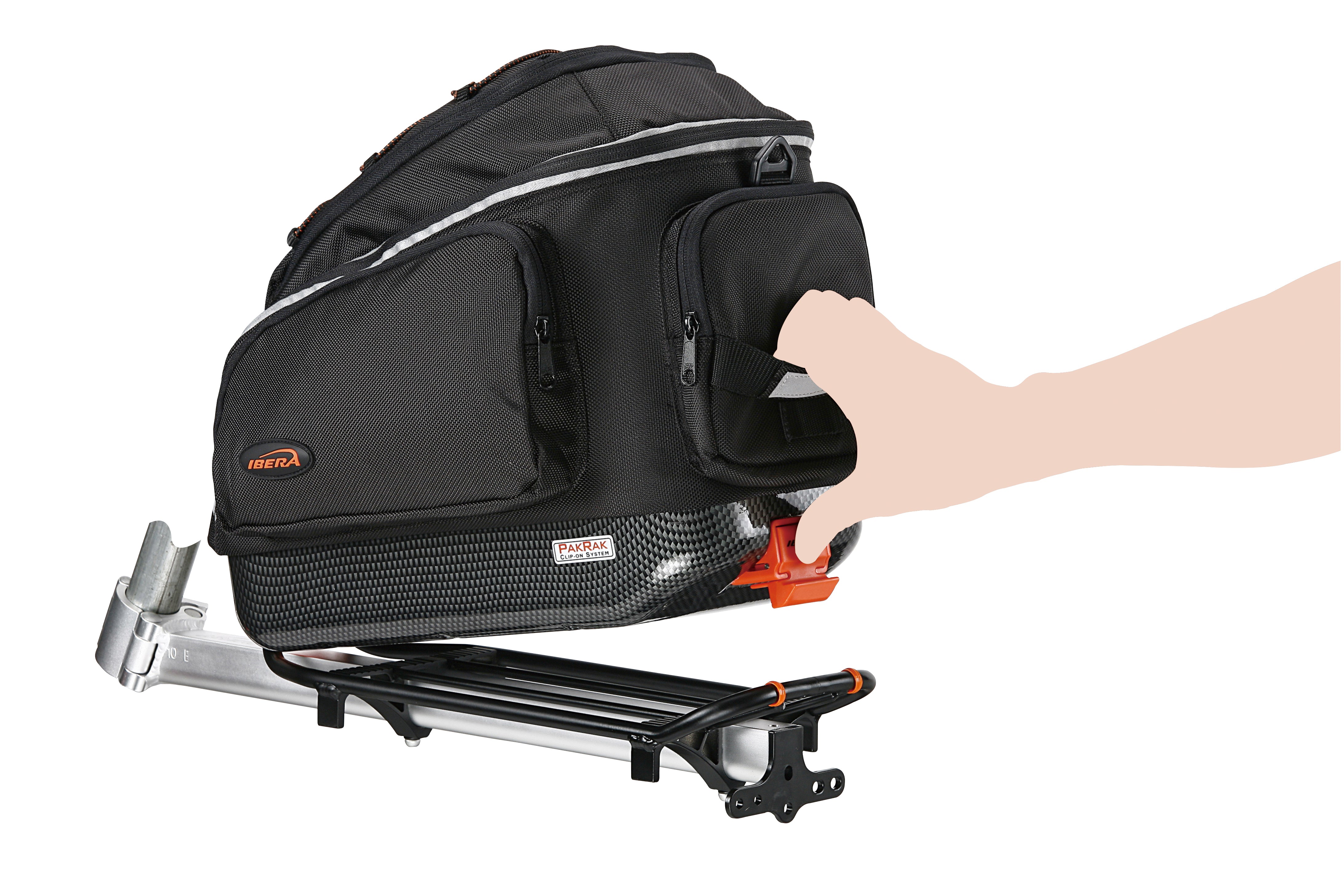 IBERA - Pannier Rak & Bag Combo Set - Ibra6/Ibba12