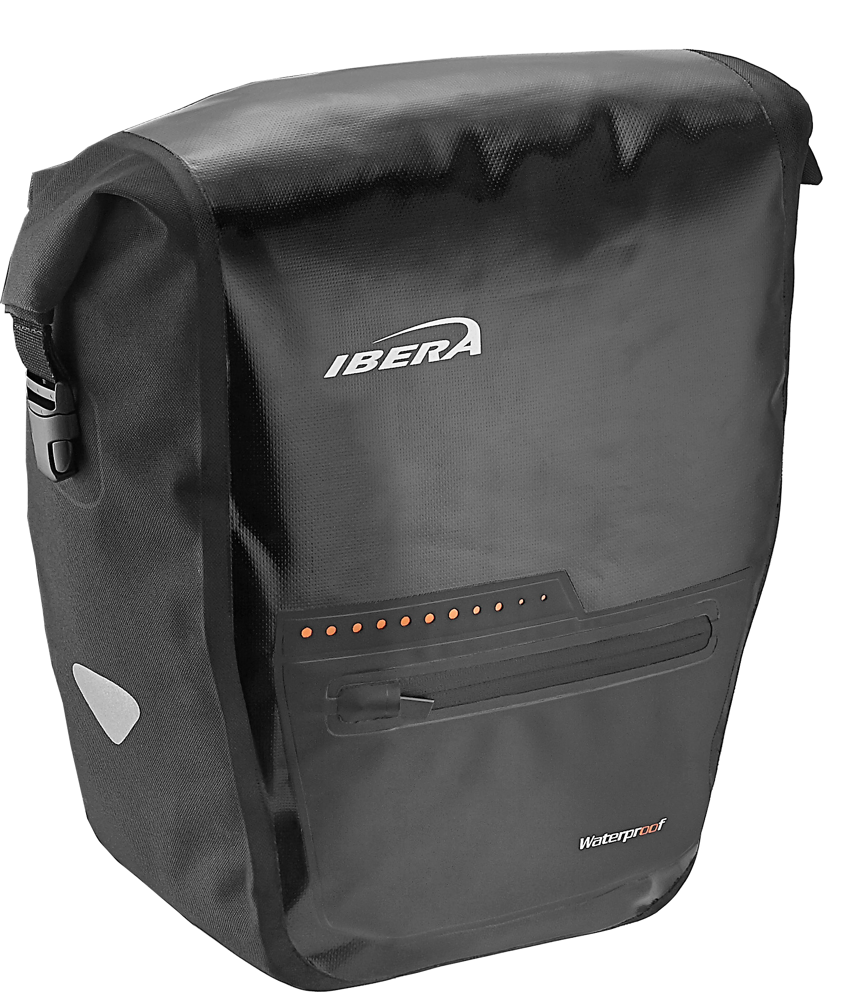 IBERA Pannier Bag - Pak Rak Waterproof - 15L - Fits Any Rack