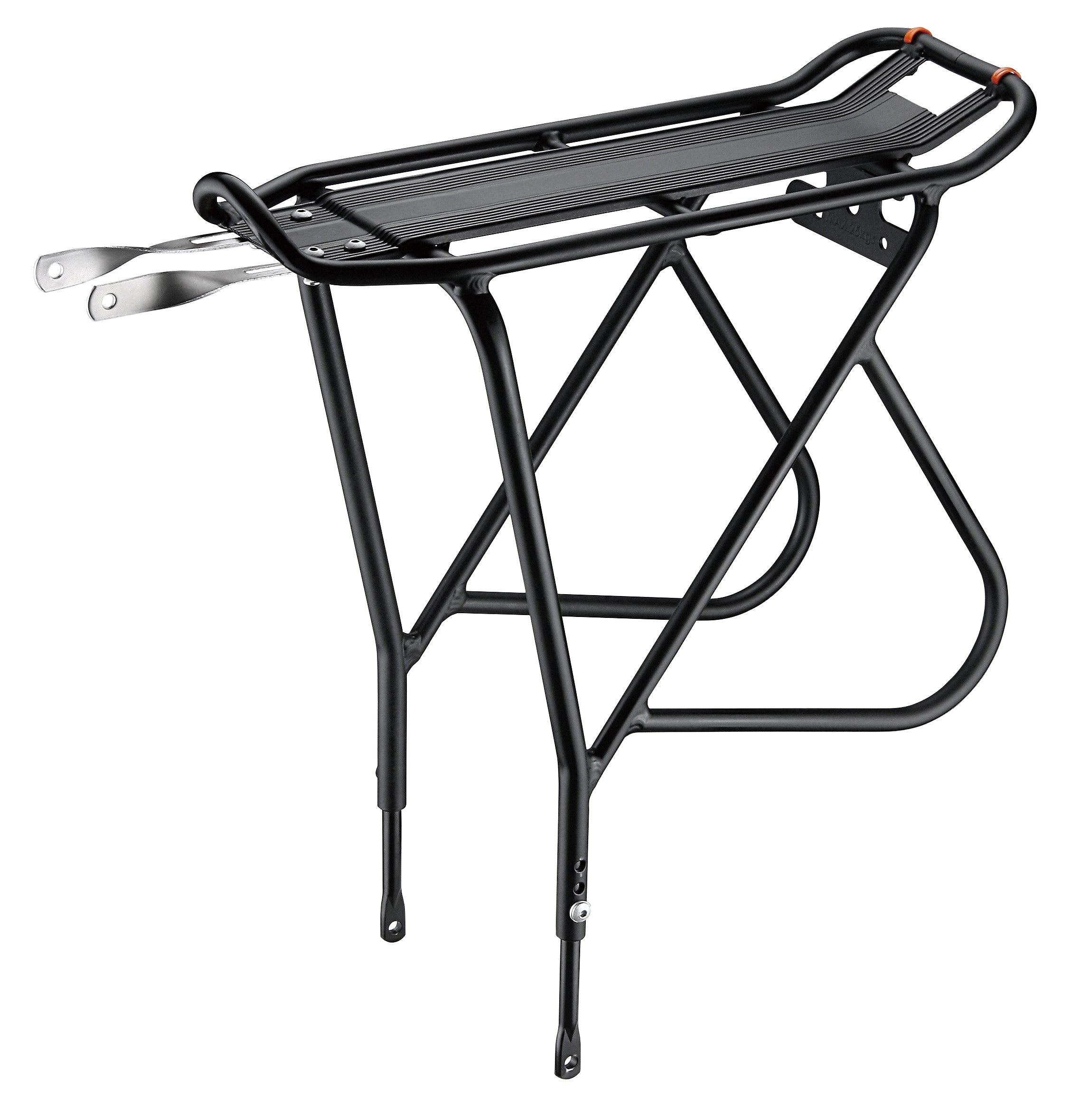 IBERA Pannier Rack - Pak Rak - W/Clip-On Bag Mount & Splash Guard For Touring