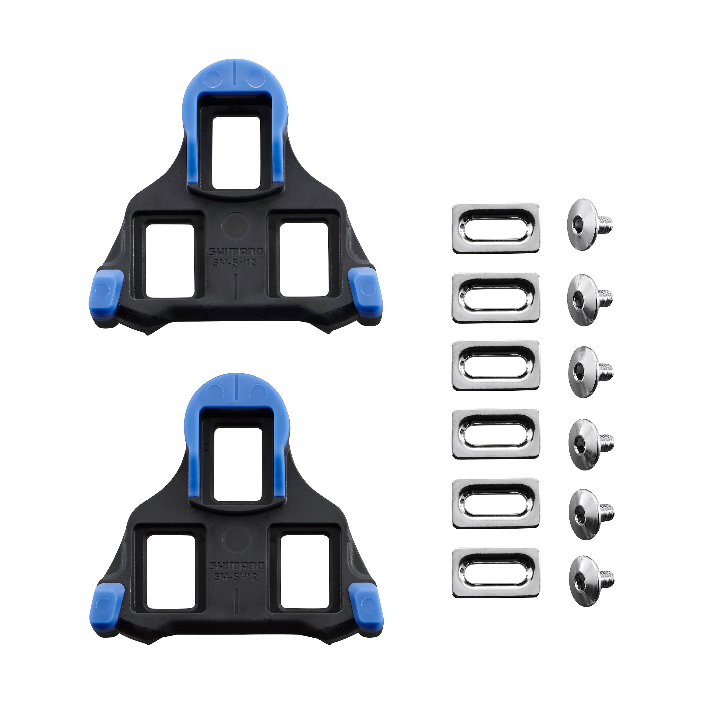 SM-SH12 SPD-SL Cleat Set Front Center Pivot - Blue