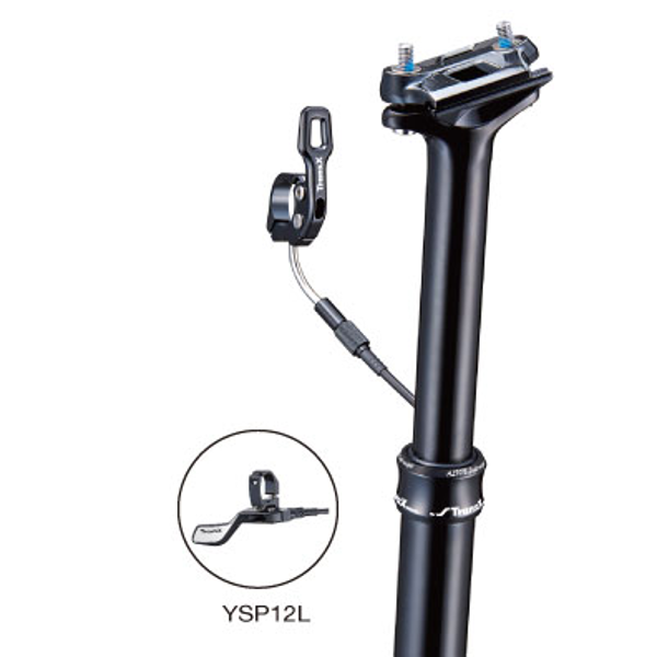 TRANZX Dropper Seatpost SP23 - 30.9mm - 200mm - 559mm - Int Cable - Up Down Lever Included