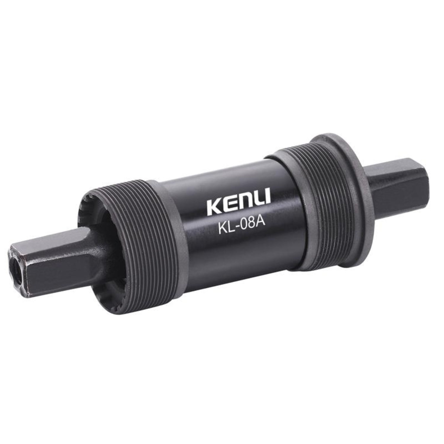 KENLI Cartridge BB - Steel Cup Tube - Steel Axle - BC 1.37x24T Thread - 68mm Shell - 165mm Axle