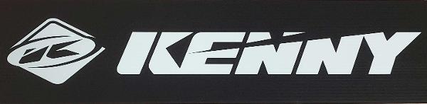 KENNY RACING Corflute Sign Small - 50cm x 14cm