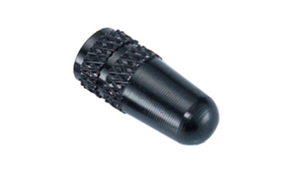 MARS ONE Presta Valve Cap - Pair - Black