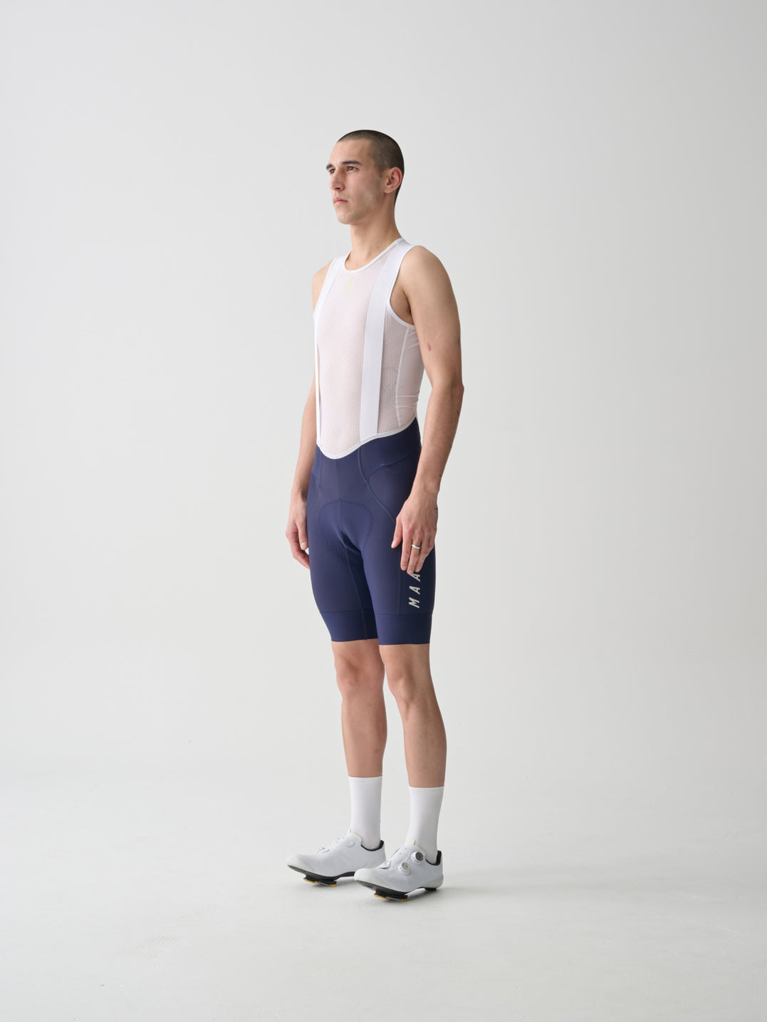 Maap Team Bib Evo - Navy/White - Small
