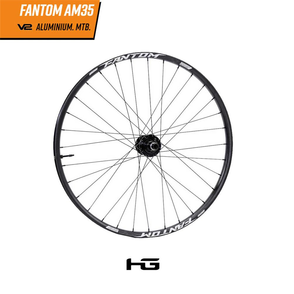 FUNN Rear Wheel Fantom AM35 V2 - 29 Inch - 6 Bolt Disc - 148/12mm Boost - Shimano HG