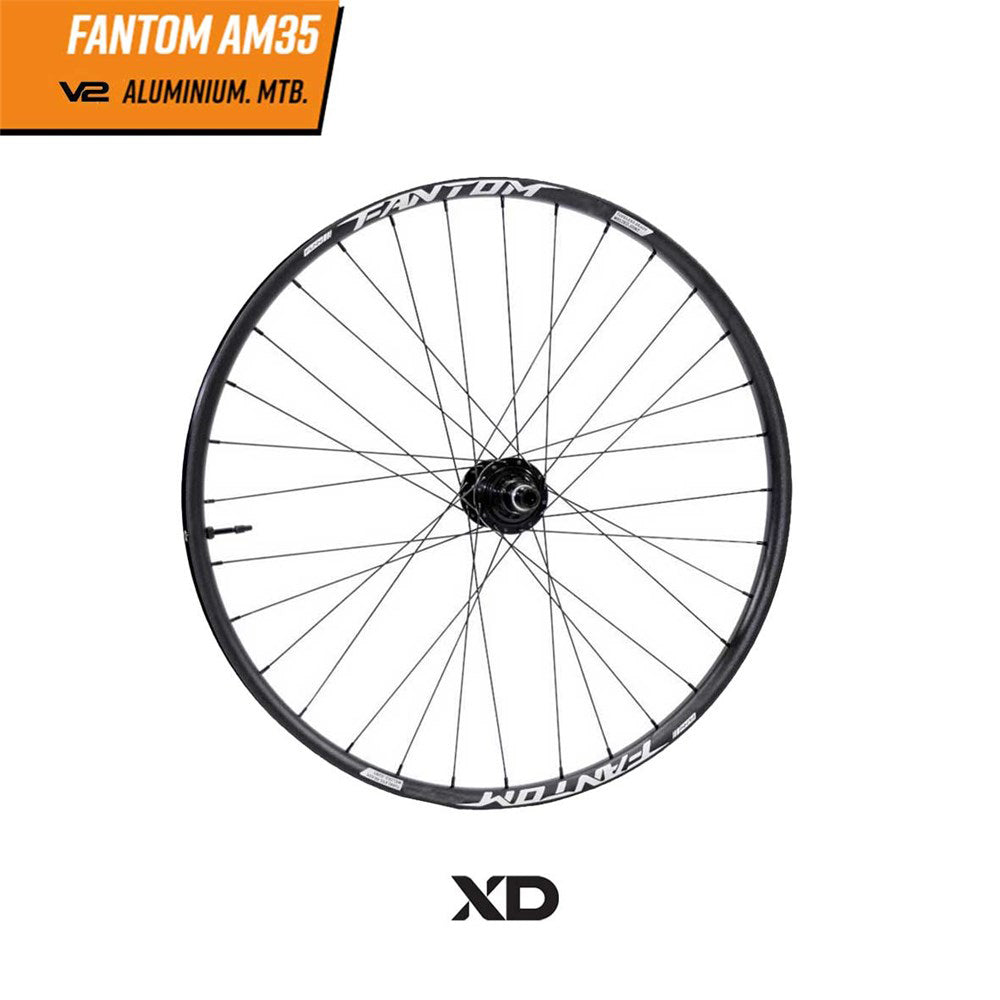 FUNN Rear Wheel Fantom AM35 V2 - 27.5 Inch - 6 Bolt Disc - 148/12mm Boost - SRAM XD